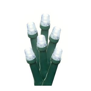 [280273ZN] Serie navideña 150 luces led blanca tipo red cable verde Vianti