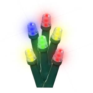 [280274ZN] Serie navideña 150 luces led multicolor tipo red cable verde Vianti