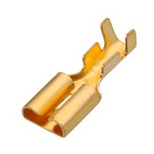 [286472ZN] Terminal hembra cal 16-14 AWG .250 de laton con 50pz Igesa