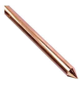 [908ZN] Varilla para tierra 5/8" x 1m largo Troquelados Preciado