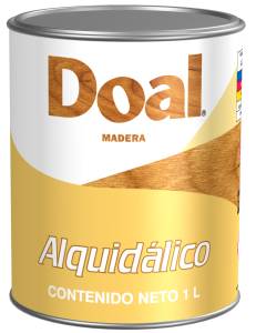 [6641ZN] Barniz brillante secado rapido 1.0 lt Doal