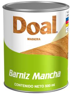 [6644ZN] Barniz mancha 405 caoba 0.25 lt Doal