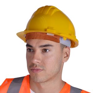 [SE-CA03] Casco de Seguridad Amarillo con Suspensión Ajustable