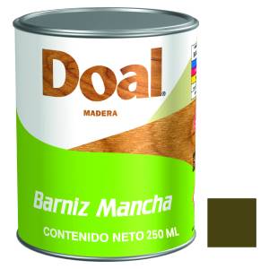 [6660ZN] Barniz mancha 420 roble obscuro 0.25 lt Doal