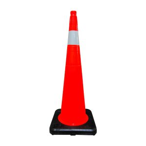 [SE-CO91-R] Cono de Seguridad Reforzado 91 cm con Reflejante