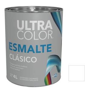 [214858ZN] Esmalte linea clasica blanco 4.0l ultracolor