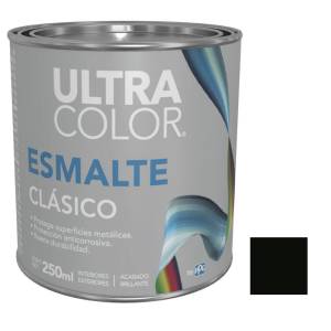 [214871ZN] Esmalte linea clasica negro 0.25l ultracolor