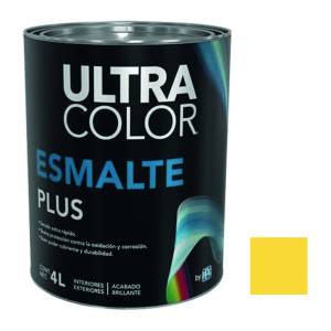 [214879ZN] Esmalte linea plus amarillo 4.0l ultracolor