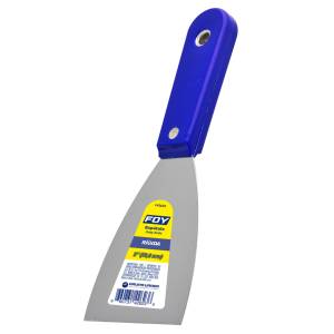 [230955ZN] Espatula rigida acero 050mm 2" mango de plastico FOY
