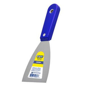 [230956ZN] Espatula rigida acero 075mm 3" mango de plastico FOY