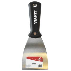 [237198ZN] Espatula rigida acero 075mm 3" mango de plastico Vianti