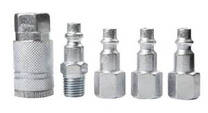 [227142ZN] Juego cople y conectores rapidos 1/4" zamac 5pz 318 Goni