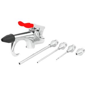 [286043ZN] Juego pistola soplete con 5 boquillas Aksi