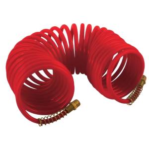 [286050ZN] Manguera para compresor tipo resorte 1/4" 15 mt Aksi
