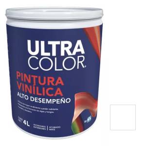 [281875ZN] Pintura vinil alto desempeño blanco 4.0l Ultracolor