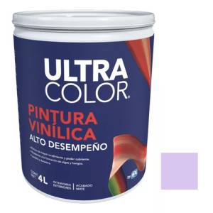[281877ZN] Pintura vinil alto desempeño malva 4.0l Ultracolor