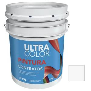[281879ZN] Pintura vinil contratos blanco ostion 19.0l Ultracolor