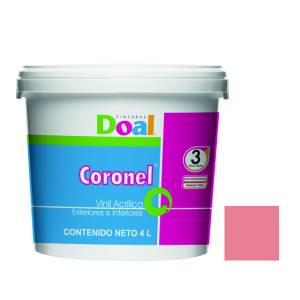 [7016ZN] Pintura vinil coronel naranja 4.0 lt Doal
