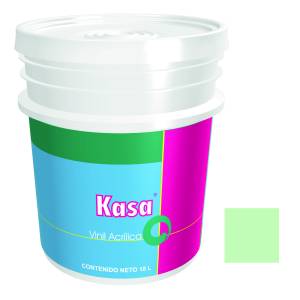 [7079ZN] Pintura vinil kasa menta 18.0 lt Doal