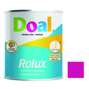 [195614ZN] Pintura vinil rolux rosa exotico 1.0 lt Doal