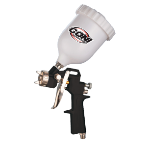 [239004ZN] Pistola para pintar de gravedad hibrida altos solidos 33012 Goni