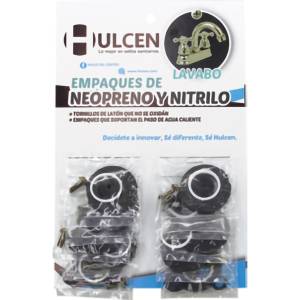 [288290ZN] Carton con 10 kits reparacion cartucho lavabo agua caliente Hulcen