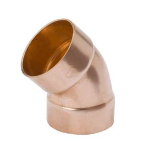 [203935ZN] Codo 45° cobre 013mm 1/2" standard