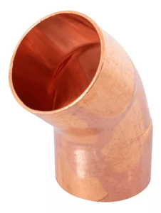 [203938ZN] Codo 45° cobre 032mm 1-1/4" standard