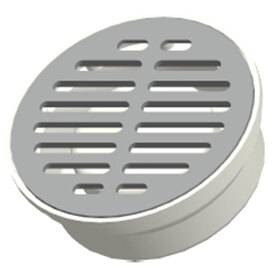 [197820ZN] Coladera universal PVC rejilla cromada pc101 Coflex