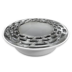 [224673ZN] Coladera universal PVC rejilla de acero inoxidable 9688 fama