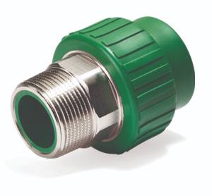 [8043ZN] Conector ppr rosca exterior 020 x 020m 1/2" x 1/2" Tuboplus