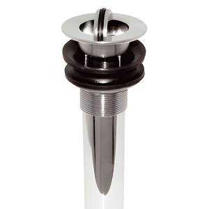 [5525ZN] Contra para lavabo con tapon giratorio cromado 30t Rugo