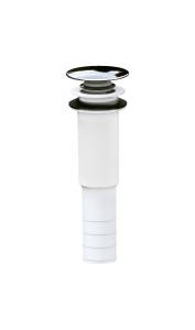 [229003ZN] Contra para lavabo con tapon push cromada 2212a Fleximatic