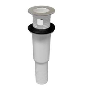[212135ZN] Contra para lavabo plastico cubierta acero inoxidable zero fugas 2214 Fleximatic