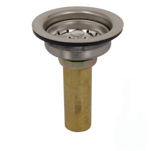 [5527ZN] Contracanasta para fregadero de acero inoxidable con tubo de acero inoxidable 13il Rugo