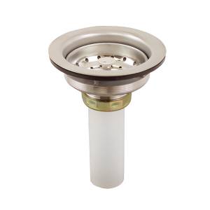 [16797ZN] Contracanasta para fregadero de acero inoxidable con tubo PVC 13ip Rugo