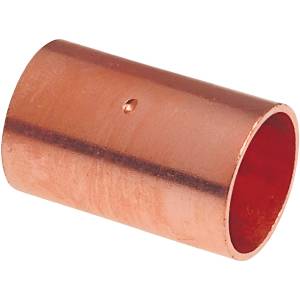 [204564ZN] Cople cobre con tope 019mm 3/4" g
