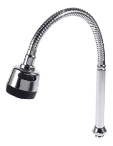 [238337ZN] Cuello de repuesto mezcladora para fregadero flexible cromada Vianti