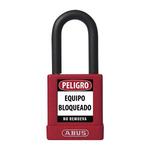 [AB-74/40-R] Candado Dieléctrico Rojo Abus 74/40