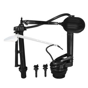 [212002ZN] Juego de herrajes para sanitario plasticos de 2" Maxtor 2702N Fleximatic