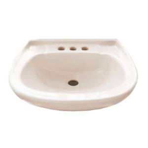 [7716ZN] Lavabo marfil Jazmin Cato