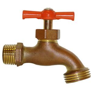 [191876ZN] Llave manguera 013mm 1/2" de metal laton 40025 Fontanery