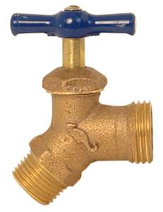 [12050ZN] Llave manguera tipo angular de bronce 019mm 3/4" 3B Rugo
