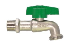 [14330ZN] Llave manguera tipo esfera de laton 013mm 1/2" maneral corto IP701 Coflex