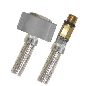 [210134ZN] Manguera para monomando acero inoxidable 013 1/2" x 3/8" 055cm ALL55 Coflex
