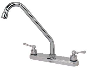 [14954ZN] Mezcladora fregadero de bronce tipo standard maneral palanca 1/4 de vuelta cromada 11002 Fontanery