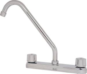[15659ZN] Mezcladora fregadero de bronce tipo standard maneral standard cromada 8IN Rugo