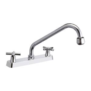 [241111ZN] Mezcladora fregadero laton tipo standard maneral cruz cromada MFV011 Vianti