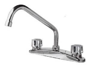 [212472ZN] Mezcladora fregadero laton tipo standard maneral standard cromada 318QC Urrea