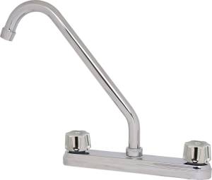 [16744ZN] Mezcladora fregadero plastica tipo standard maneral standard 1/4 de vuelta cromada Fontanery